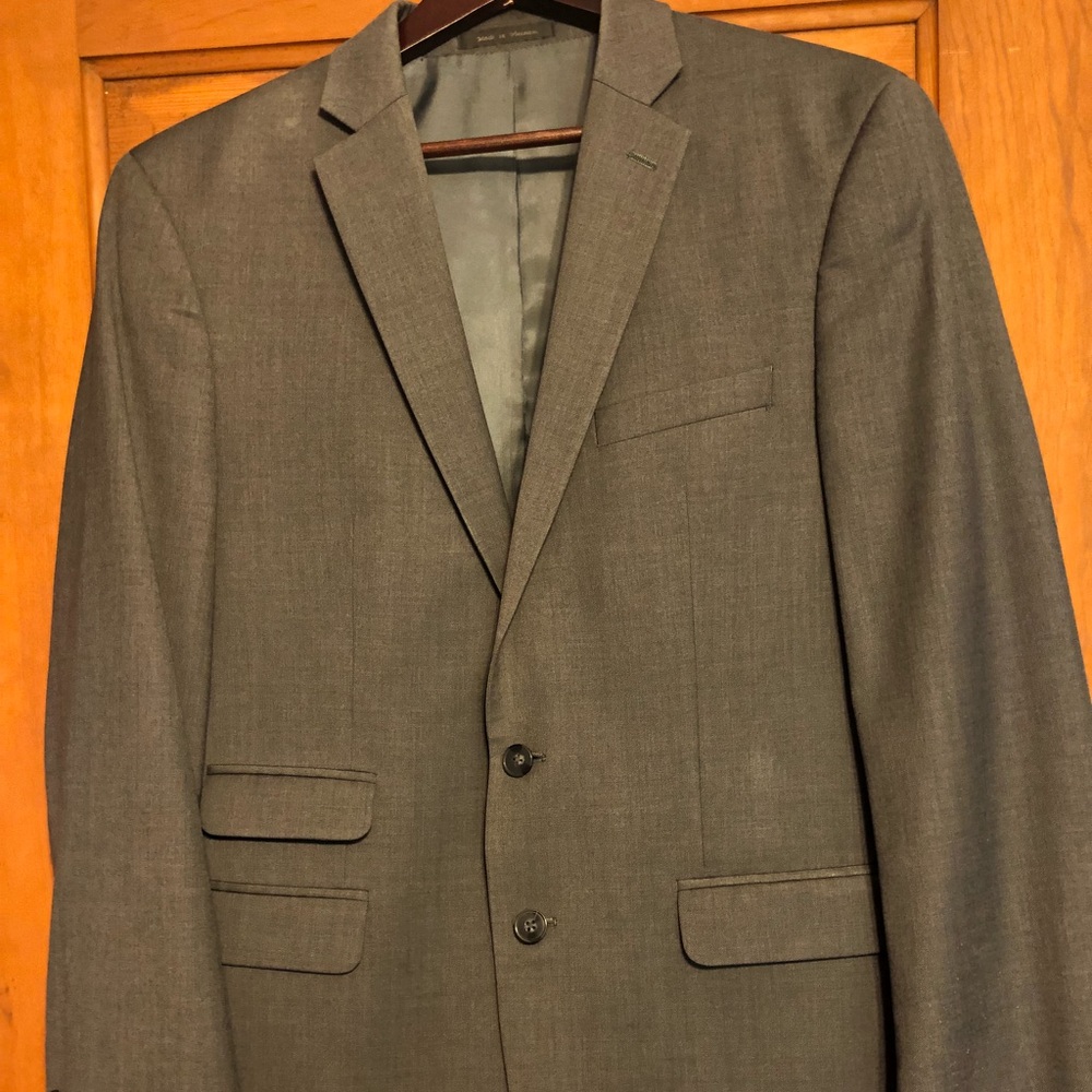 Men’s Gray Calvin Klein Suit